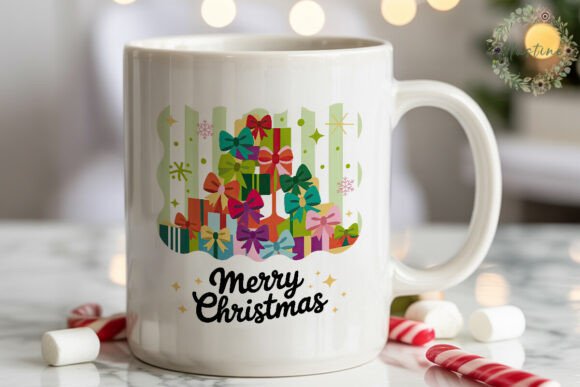 Abstract Bows Christmas PNG Clipart