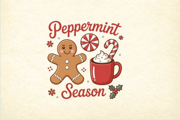 Baking Spirits Christmas Sublimation Png