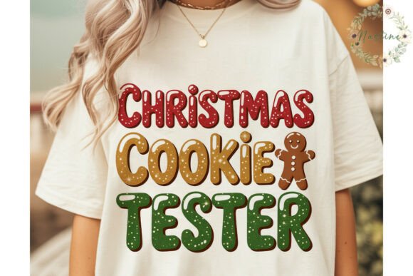 Christmas Cookie Tester PNG Clipart: A Festive Illustration for Stronger Branding