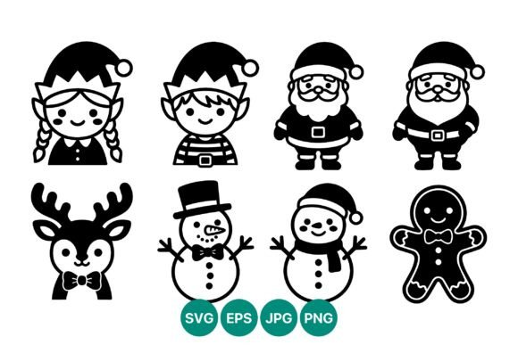 Christmas Elf Santa and Snowman Icons: A Practical Review for Real Projects
