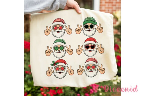 Christmas Santas PNG Clipart: Elevating Your Holiday Illustrations