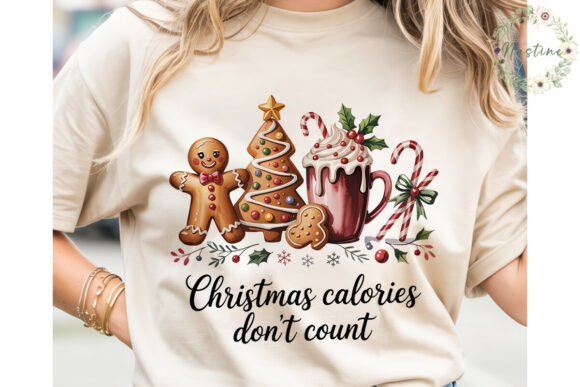 Christmas Sweets Festive PNG Clipart and Illustrations