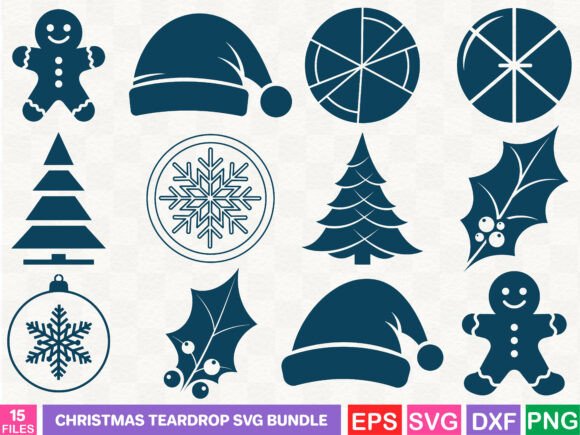 Christmas Teardrop SVG Bundle Review: A Designer’s Perspective