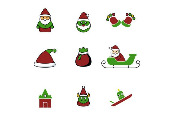 Creative Christmas Vector Icon Set – Hol: A Designer’s Insight