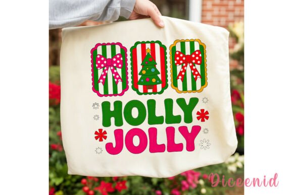 Holly Jolly Christmas Bows PNG Clipart Review for Digital Sellers