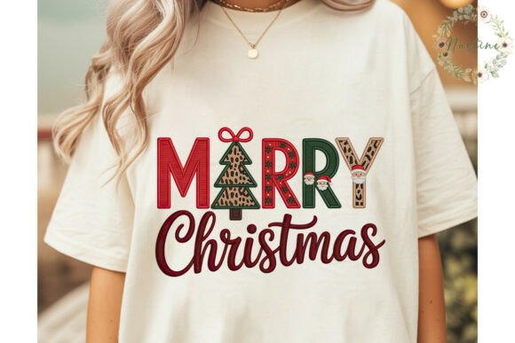 Merry Christmas Textured Leopard PNG Review: Practical Embroidery Insights
